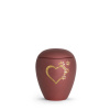 Zvieracia urna Verona Heart - Rubínová 0,5l