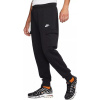 NIKE-Sportswear Club Fleece-010 BLACK/BLACK/WHITE Čierna L