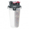 Trixie Cestovný zásobník na vodu a krmivo, vrátane misky, 2 × 0.35 l/ø11 × 23 cm
