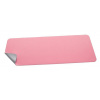 Podložka na stôl, 800x300 mm, obojstranná, SIGEL, ružovo-strieborná