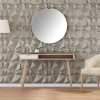 Nástěnné panely 12 ks betonové 50 x 50 cm XPS 3 m² diamant Šedá 4100060