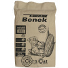 Zhlukovacia podstielka pre mačky Super Benek Corn Cat kukuričná 25 l