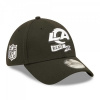 Los Angeles Rams - 2022 Sideline Black & White 39THIRTY NFL Šiltovka L/XL