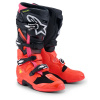 ALPINESTARS topánky TECH 7, ALPINESTARS (černá/červená fluo/růžová fluo) 2026 - 43