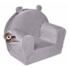 Detské kresielko Velvet s bočným vreckom Baby Nellys, sivé