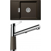 Set Schock S5-5 (dřez Mono D-100XS Bronze + baterie SC-510.120 Bronze)