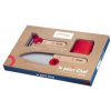 Opinel - LE PETIT CHEF - Dětský kuchařský set 3 ks Hnědá nůž