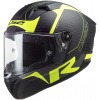 LS2 FF805 THUNDER C RACING1 MATT HV YELLOW - 2XL
