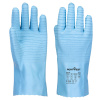 PORTWEST AP75 / Latexové rukavice FD Chemical B - modrá M
