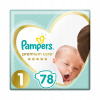 Plienky Pampers Premium Care Veľkosť 1 78 ks