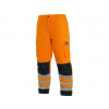 Ano Nohavice CXS CARDIFF, výstražné, zimné, pánske, oranžové, veľ. S Veľkosť: XXL