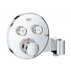 Grohe Grohtherm SmartControl vaňová/sprchová batéria podomietková s termostatom StarLight Chrome 29120000