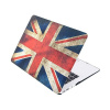 AppleMix Ochranné plastové puzdro pre Apple MacBook Air 13,3 - retro vlajka GB