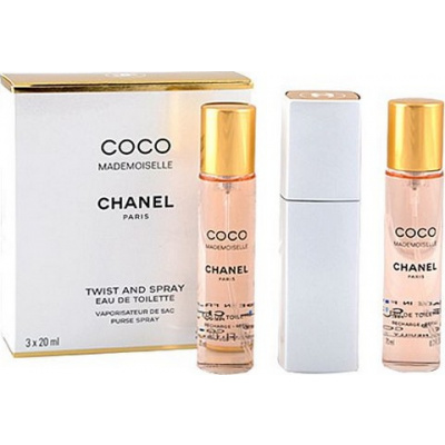 Chanel Coco Mademoiselle toaletná voda komplet pre ženy 3 x 20 ml