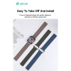 Deví řemínek Deluxe Magnetic Fiber Watch Band 44/45/46mm - Taupe