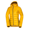 Northfinder Dámska prešívaná outdoorová hrejivá bunda ALTA goldenyellow XS BU-6031OR