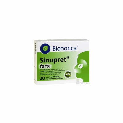 SINUPRET forte 20 tabliet