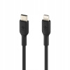 Belkin CAA003bt2MBK BOOST Lightning a. USB-C, 2m, černý