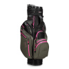 Golfový cart bag Big Max Dri Lite Silencio 3 Charcoal/Black/Fuchsia