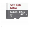 Sandisk MicroSDXC karta 64GB Ultra (80MB/s, Class 10 UHS-I, Android) SDSQUNR-064G-GN3MN