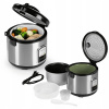 Parný hrniec Gourmetmaxx Ryžovar s funkciou varenia v pare 1L 400 W