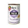 Brit Fresh Hovädzie s kosťou konzerva 6x400g