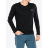 Cyklistická mikina Mons Royale Diversion Merino Bike Jersey Long Sleeve - black