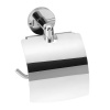 Sapho LARISSA držiak toaletného papiera s krytom, chróm WS007