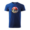 Sablio Tričko s potlačou Poke Ball - modré S