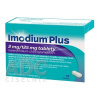 Imodium Plus tbl 2 mg/125 mg (blis.polychlórtrifluóretylén/PVC/Al/PET/papier) 1x12 ks, 3574661786278