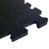 Gumená podlaha puzzle 96,5x96,5x1,5cm čierna farba
