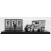 Rio-models Fiat Balilla Autocarro Publicitarie s figúrkou 1932 - Dioráma 1:43 sivá čierna