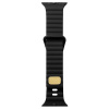 AppleMix Remienok pre Apple Watch Ultra 49 mm / 45 mm / 44 mm / 42 mm - silikónový - čierny