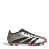 adidas Predator 24 Club Flexible Ground Football Boots Silver/Black 8 (42)