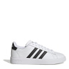 adidas Womens Grand Court Sneakers White/Black 7 (40.7)