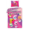 HALANTEX Obliečky Peppa Pig happy Bavlna, 140/200, 70/90 cm