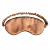 Cat&Cat hedvábná maska na spanie mocha mousse, 1 ks