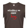 Pánské tričko Důvěřuj mi, jsem Ing., Barva Army 29, Velikost M Bezvatriko.cz 0167