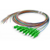 DATAWAY Optický pigtail set LC/APC, SM G657A2, 2m (12 colours 0,9/0,25mm) (Box)