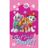 Detexpol Detský uterák Paw Patrol Girl pup 50 x 30 cm