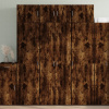 Úzká úložná kouřový dub 70x42,5x225 cm kompozitní dřevo Hnědá 3281326
