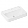 Hansgrohe Xanuia Q Umývadlo 55x37 cm, s prepadom, otvor na batériu, SmartClean, biela 61120450-HG