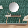 Nástěnné panely 12 ks zelené 50 x 50 cm XPS 3 m² diamant Zelená 4100061