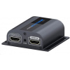 PremiumCord HDMI extender na 50m přes jeden kabel Cat6/6a/7, lokální HDMI výstup khext60-2