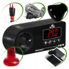 Termostat Terrario 16-40 °C s LCD displejom a vodotesnou sondou