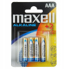 Alkalická batéria Maxell AAA (R3) 6 ks