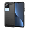 Carbon Case pre Xiaomi Poco F4 5G flexibilný silikónový karbónový kryt čierny (Carbon Case pre Xiaomi Poco F4 5G flexibilný silikónový karbónový kryt čierny)