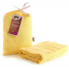 XKKO BMB Bambusová zavinovačka 120 × 120 - Lemon + klipy na kočárek