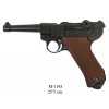 Denix Replika pistole Parabellum Luger P08, dřevo, Německo 1898