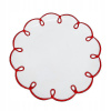 Ins Creative Redro Red Border Flower 9 palcový disk (Ins Creative Redro Red Border Flower 9 palcový disk)